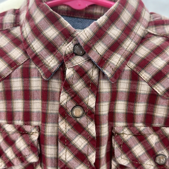 PD&C Boys button down roll tab long sleeve 4t - Picture 3 of 7